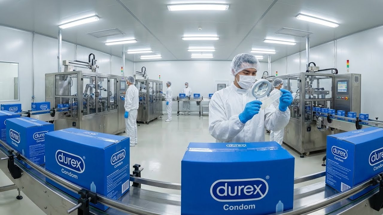 Inside Condom Factory: From Liquid Latex to Certified Safe Protection (Full Process)