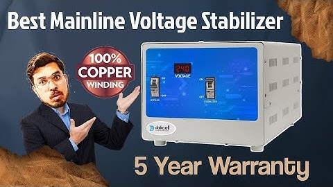 Best 10 KVA Copper Mainline Voltage Stabilizer | 5 Year Warrenty | Mainline Stabilizer for Home