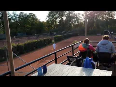 Tennis at the end of the year in Bunnik am Rhein at tenniscourt Rhijnauwen with #EventVideoFilm