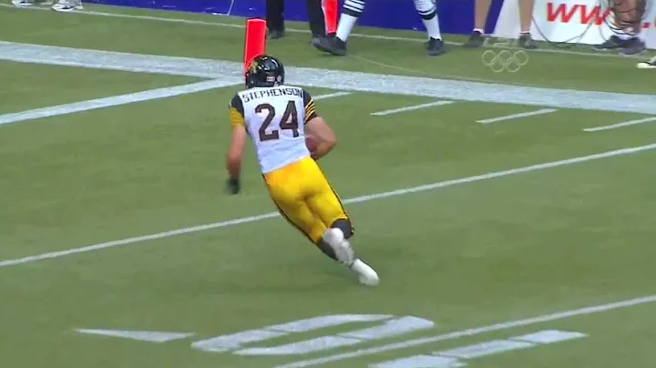 Daryl Stephenson 9 yard touchdown pass from Henry ...