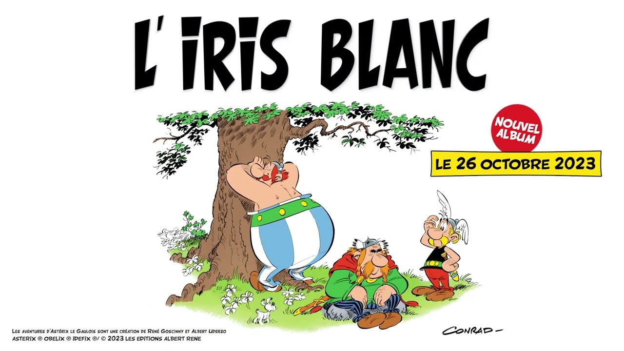 L'Iris Blanc : découvrez le 40ème album des aventures d'Astérix 