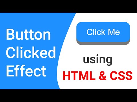 Button Clicked Effect using HTML&CSS- A2B-The Coder
