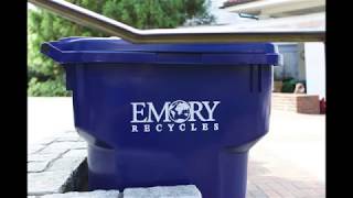 How to recycle at Emory University