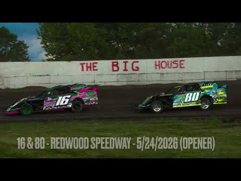 16&80- Redwood Speedway Opener- 5/24/2026 , sportmod 