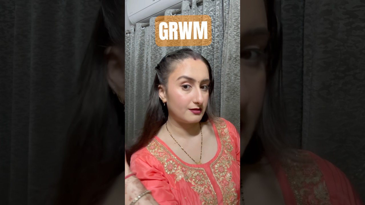 GRWM Punjabi Suit Edition 🌸 Simple to Stunning!