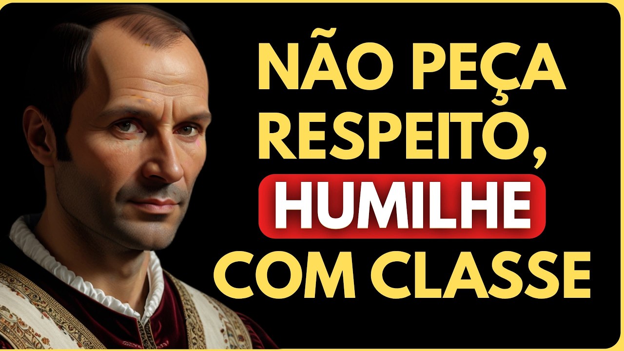 Alguém te desrespeitou? Aprenda a humilhar com classe | Maquiavel