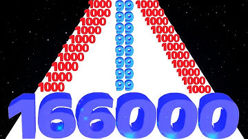 Number Master vs Number Rush: 2048 Challenge - Number Running Game (ASMR Video)