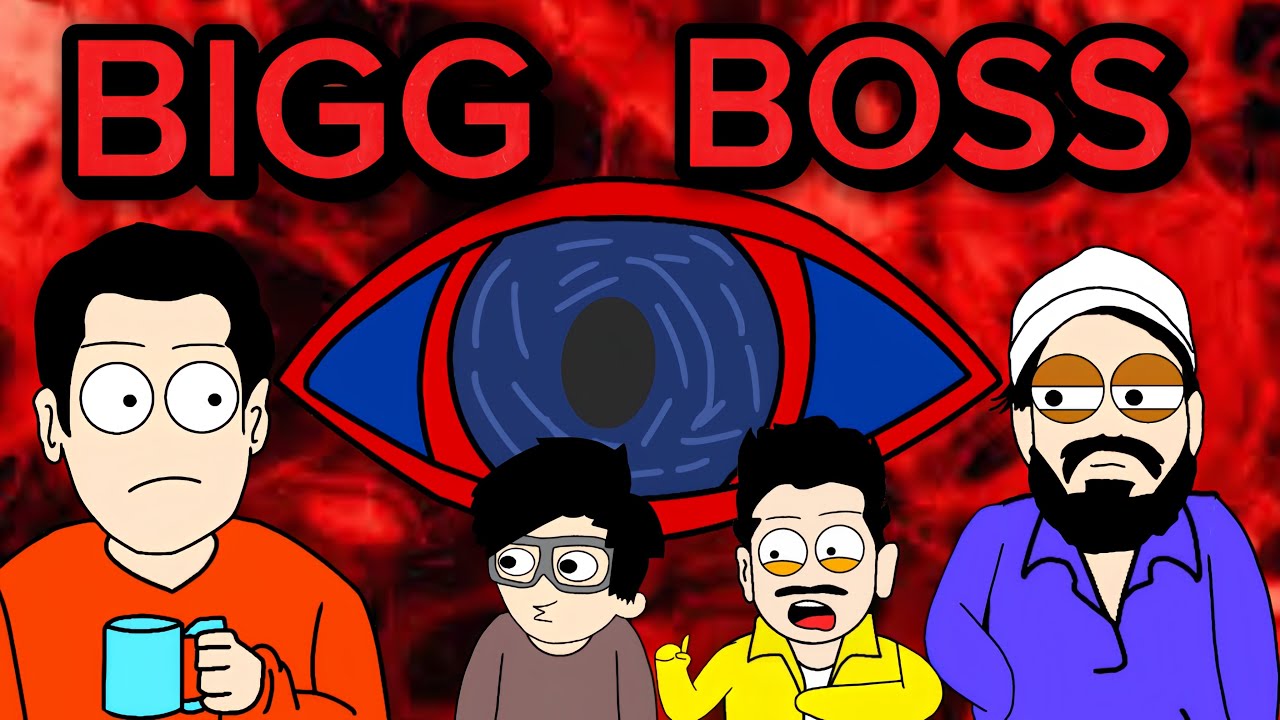 Bigg Boss with Indian YouTubers@Hardtoonz22 @EmiwayBantai ​@RGBucketList ​⁠@NOTYOURTYPE