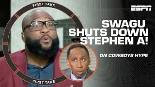 'THE COWBOYS HAVE THE WINNING FORMULA' 🙌 Swagu SHUTS DOWN Stephen A. | First Take