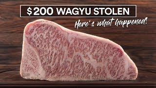 If you have expensive steak in your refrigerator be careful, it can
stolen just like mine was. this is the story where my $200 japanese
wagyu a5 was stole...