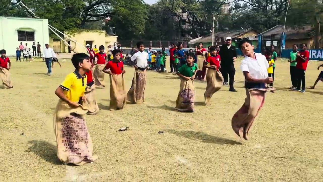 Basta dauda  @ Sack race  local game 