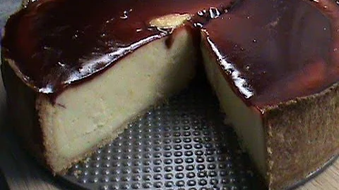 Raspberry Topped Cheesecake
