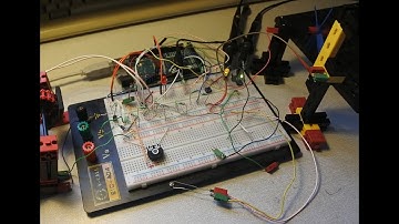 Arduino MegaADK episode 47: RC circuit, test, gEDA, AVR C, values, monitor, oscilloscope,wiring,more