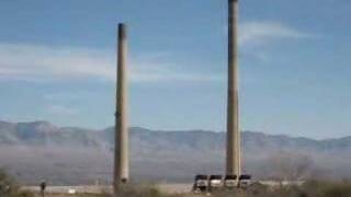 Double Smokestack Demolition