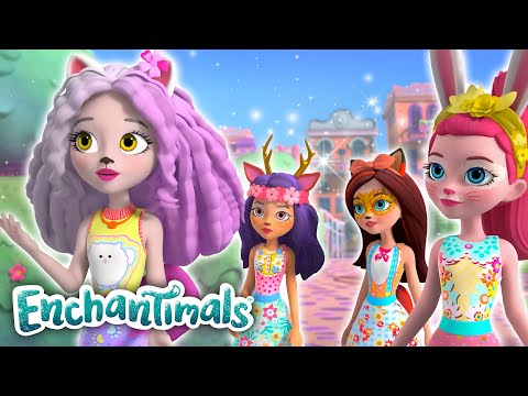 Enchantimals Türkiye | Enchantimals City Tails | Enchantimals Şehir Hayatını Geçiriyor! | Bölüm 1-2