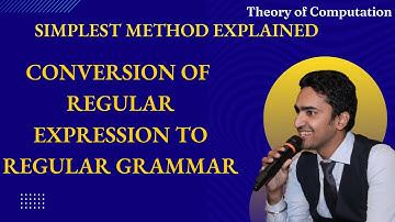How to Convert Regular Expressions into Regular Grammars | Simple Tricks |Theory of Computation