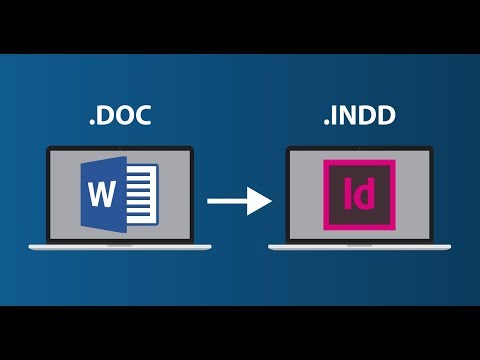 الفرق بين ال Word Vs Indesign 
