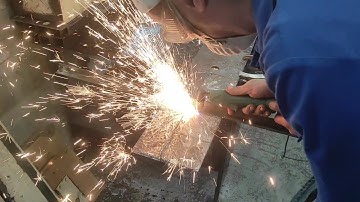 Home made lathe machine without using a lathe machine part 14