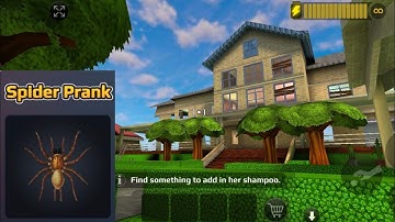 Scary Teacher 3D - Spider Prank? Gameplay Walkthrough - Miss T - Spider Prank! Android
