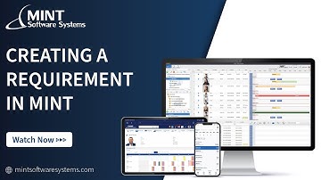 Creating a Requirement in MINT