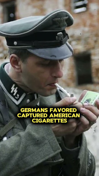 Why German soldiers were forbidden to smoke? #shorts