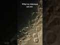 What my telescope can see #telescope #moon #space #nasa #shorts #ytshorts #science