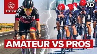 Can Ollie Keep Up With The Pros? | Amateur Vs WorldTour Time Trial