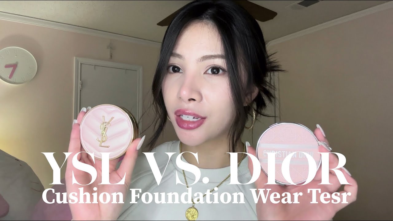DIOR FOREVER VS. YSL MESH CUSHION: THE ULTIMATE WEAR TEST!