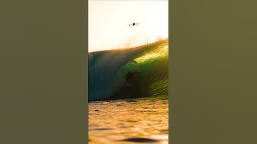 INCREDIBLE Set Wave at Golden Hour Pipeline