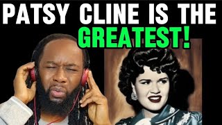 That voice is everything! PATSY CLINE Leavin on your mind REACTION - First time hearing
