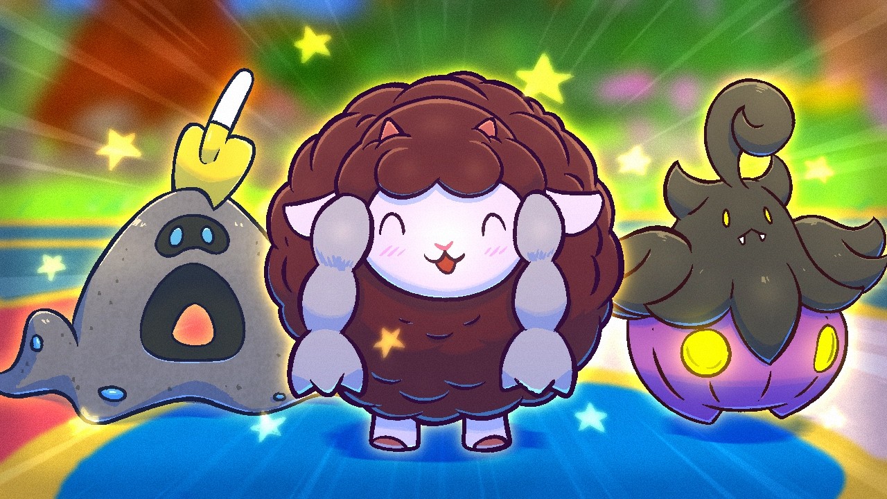 Pokemon Sword But I Can ONLY Use SHINY BLACK Pokemon