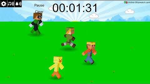 3 minute Block Race Timer