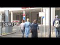 Germany: Navalny's wife arrives at Charite hospital in Berlin