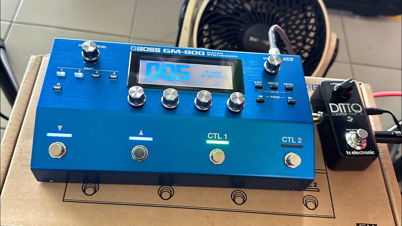 Boss GM800 sound test 