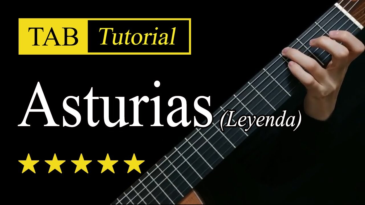 ⁣Asturias - Guitar Lesson + TAB