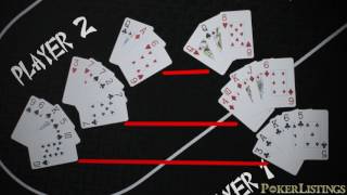 How to Play CHINESE POKER - Rules, Scoring, How to Keep Score screenshot 3