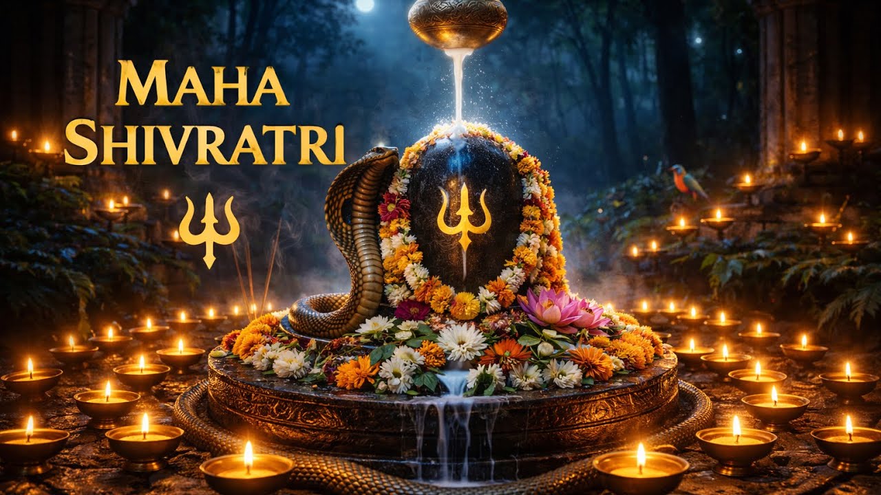 Maha Shivratri 2026 Special 🔱 | Divine Shivling Abhishek | Mahadev Blessings