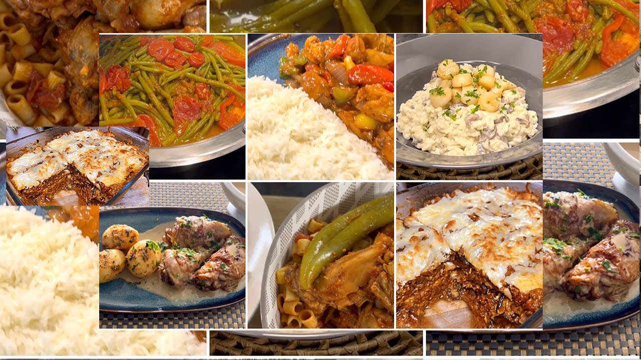 ✨6 recettes pour un menu de la semaine aussi délicieuse les unes que les autres￼😋🔝