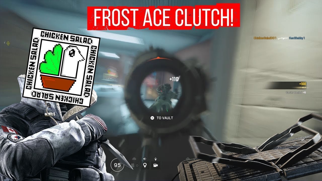 Rainbow 6 Siege - Frost ACE CLUTCH - YouTube