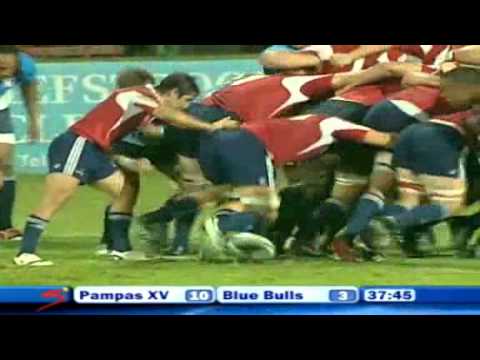 Pampas XV vs Blue Bulls 27-22 - Vodacom Cup 2011