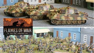Flames of War Battle Report - Kangaroo Infantry vs Volks Grenadiers