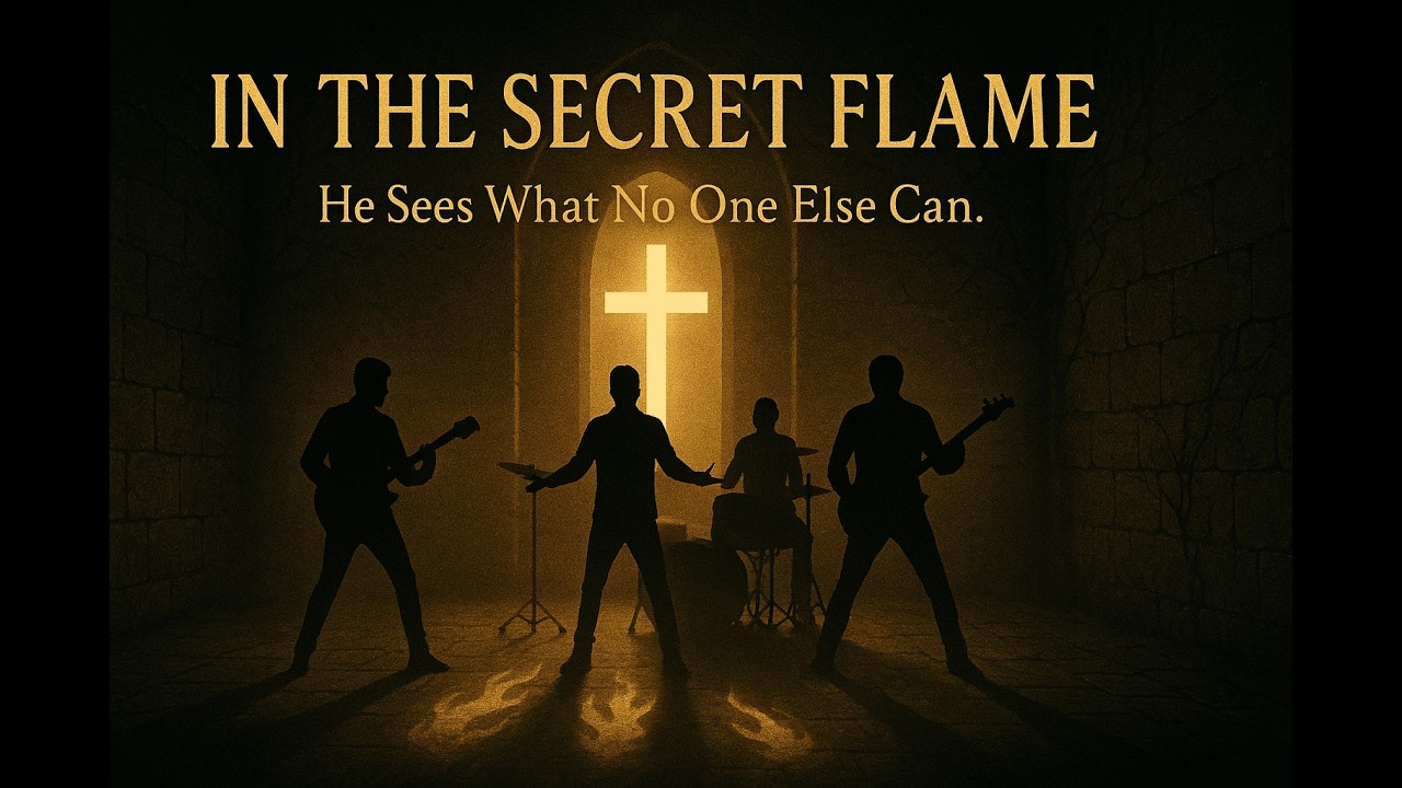Christian Rock Anthem of Hidden Worship and True Fire | 🔥 In the Secret Flame ✝️