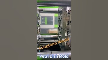 90mm Petri dish mold is currently undergoing trial run. #thinwall #molddesign #MedicalMold #molding