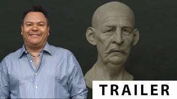 Sculpting a Head from Imagination with Jordu Schell - TRAILER (Ultra HD 4K)