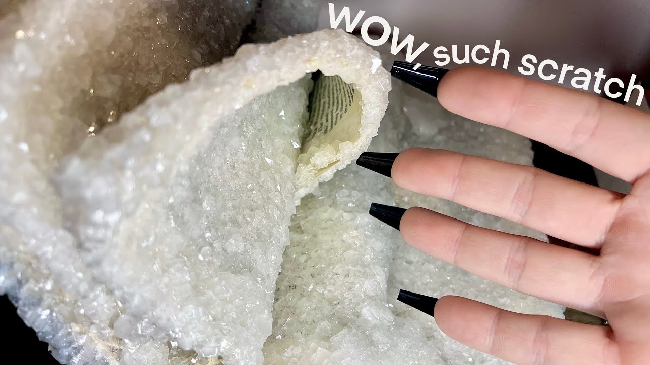 Scratchy Tapping on Textured Items ASMR