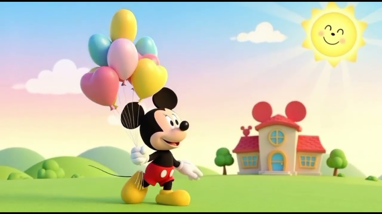 💖🐭 Люблю тебя, Микки! | Милая песенка для детей и малышей 🌈✨ | Микки Мун 🌙