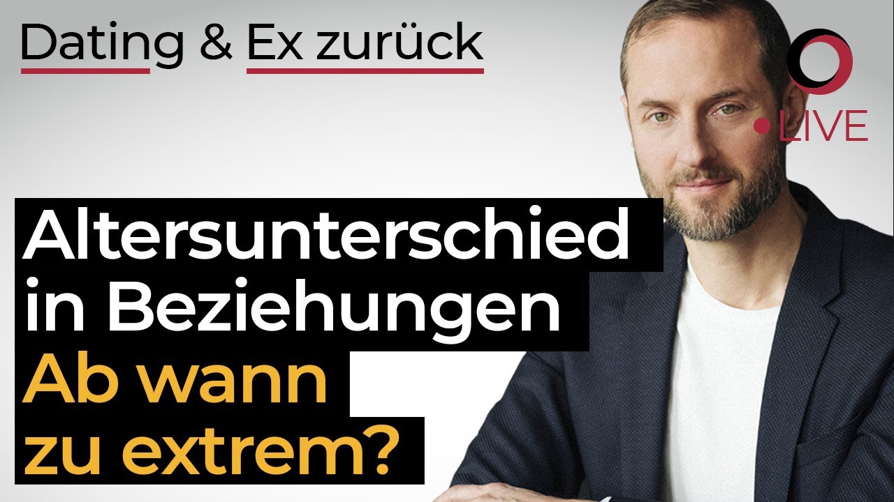 Wie groß darf der Altersunterschied in der Beziehung sein? Ab wann ist Altersunterschied zu extrem?