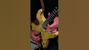 Carlos Santana inspired blues solo