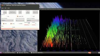 Display harmonics of the sound in 3D : Spectrum3d (for Ubuntu Linux)