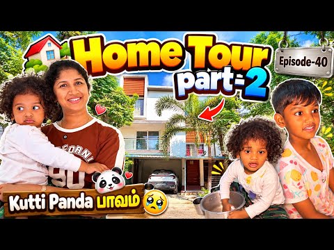 எங்கள் Vootu Hometour🏠 பாக்க வேண்டாம்🙏😂Part-2| Uncut vlog EP-40 #saranareen